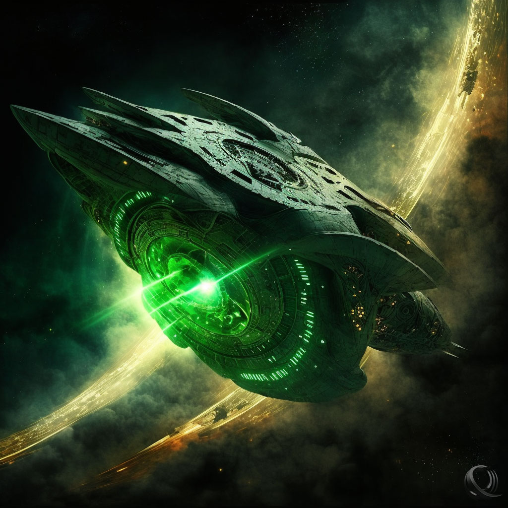 Studio_Projectie_an_organic_looking_spaceship_curved_vorlon_sho_d1f4215c-927e-4eea-bae3-aff5cc21476a